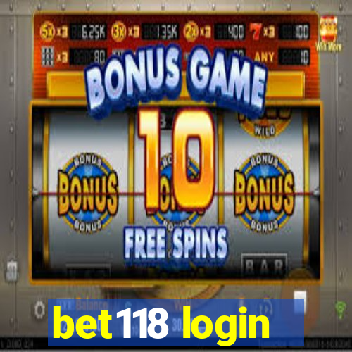 bet118 login